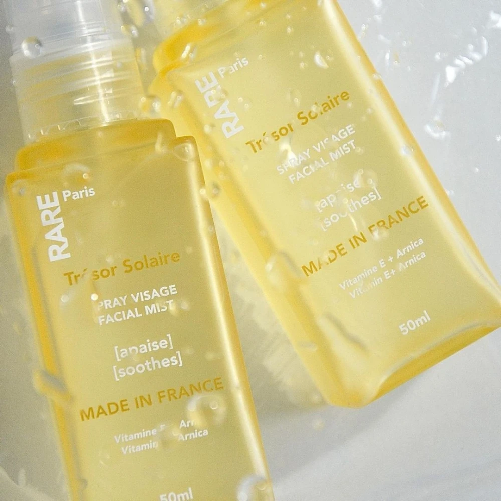 RARE PARIS Trésor Solaire Soothing Facial Mist 120ml - Заспокійливий міст для обличчя з вітаміном E - фото №2 RARE PARIS Trésor Solaire Soothing Facial Mist 120ml - Заспокійливий міст для обличчя з вітаміном E - фото №2